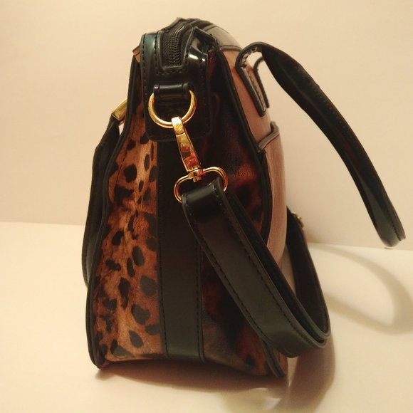 London Fog Hampton Colorblock Satchel - Picture 4 of 8